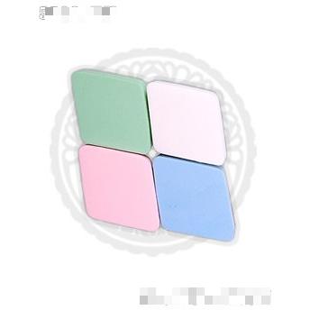 芙茹菲frufe海綿沖邊粉撲菱形組合