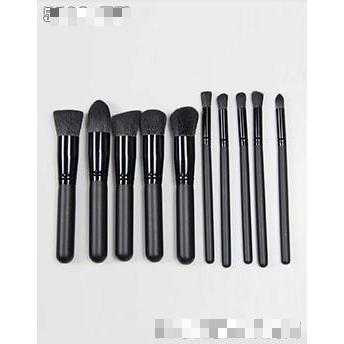 10支黑管黑桿化妝套刷