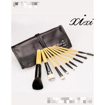 Xixi-人造纖維化妝套刷9件套