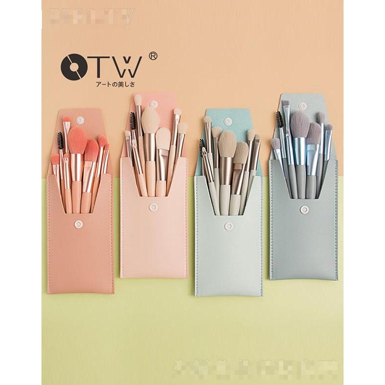OTW莫蘭迪化妝刷套8支裝