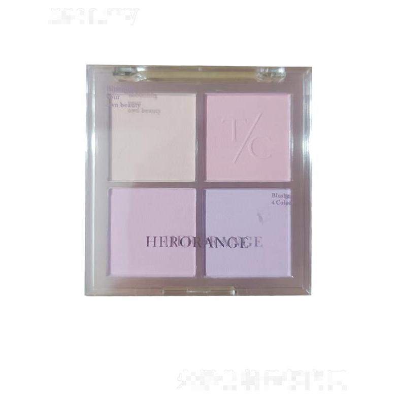 HERORANGE四色腮紅盤(pán)