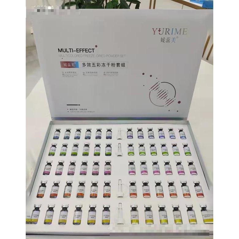 媛蕊美多效五彩凍干粉套組