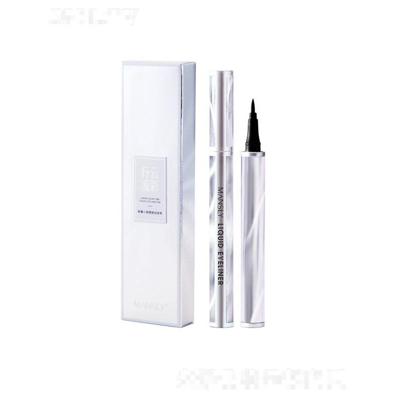 曼詩(shī)麗致奢小銀細(xì)管眼線液筆 防水防汗不暈染持久