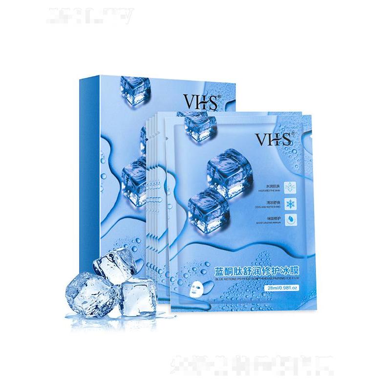 VHS藍(lán)酮肽舒潤(rùn)修護(hù)冰膜 26ml凈透補(bǔ)水保濕冰涼面膜