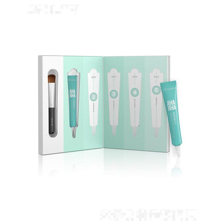 夢芮果酸嫩膚面膜 10gX5支+刷子1支