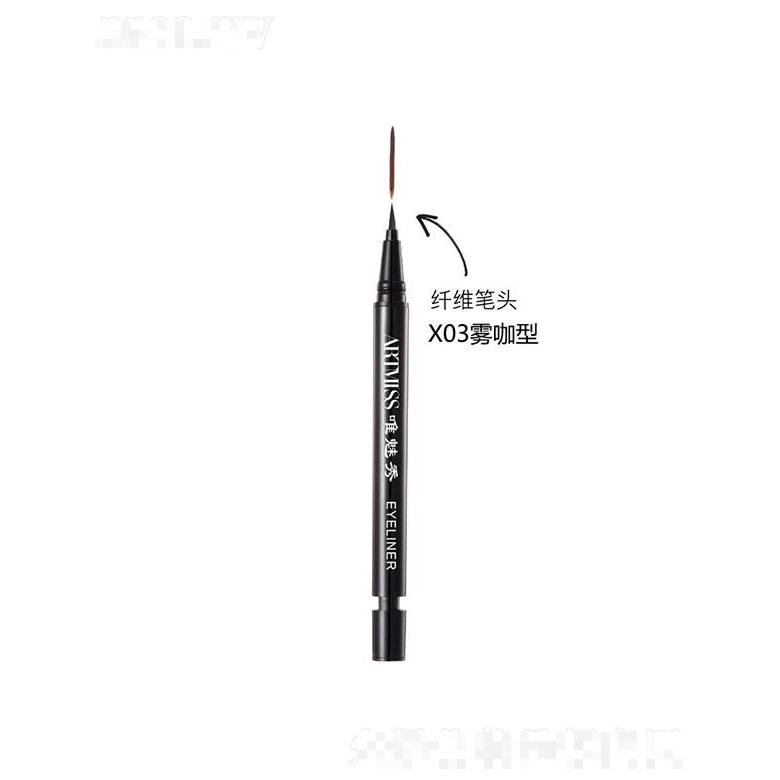 唯魅秀懶人旋轉(zhuǎn)眼線(xiàn)液筆 X03 霧咖型