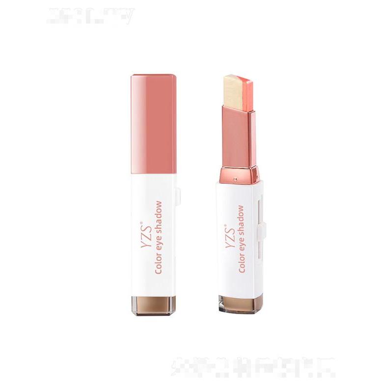 YZS魔幻絲絨漸變雙色眼影棒 眼部修飾棒懶人雙色眼影