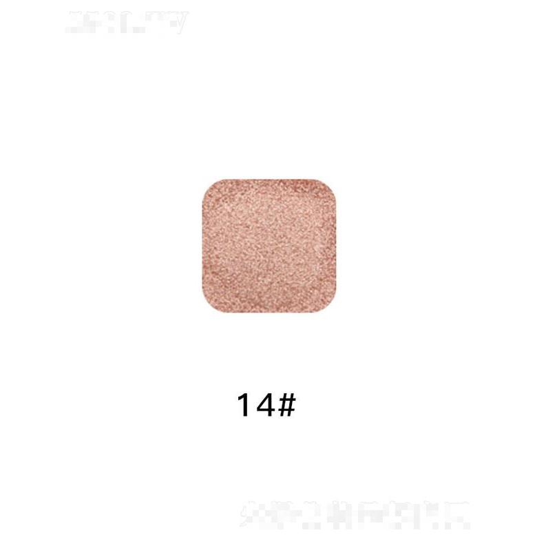 廣州仙蒂超火單色指尖鍵盤眼影14# 珠光啞光易上色不飛粉修飾多色通用眼影