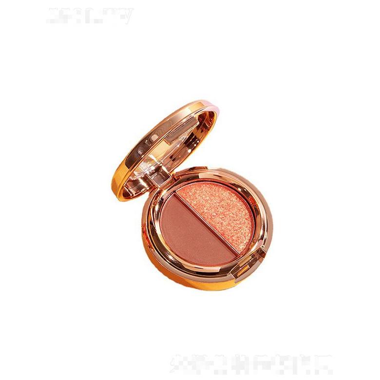 廣州藍(lán)美生物雙色眼影 啞光閃粉彩妝美妝廠家代加工