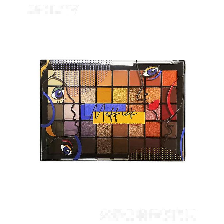 MAFFICK理想世界四十色眼影盤 高光修容腮紅眼影一盤多用批發(fā)