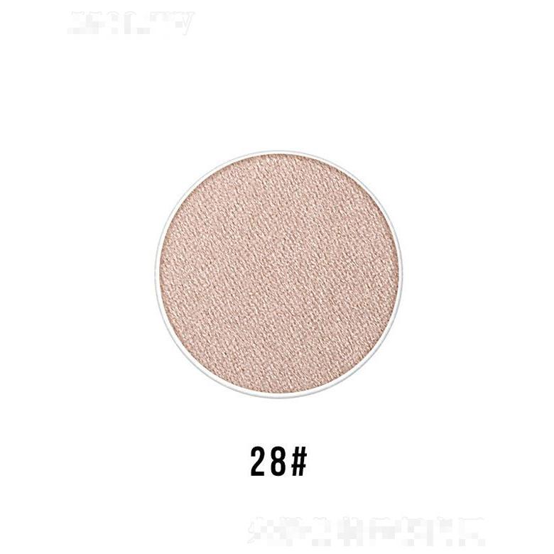 廣州仙蒂36mm單色眼影28# 啞光珠光亮片蔥粉通用眼影盤
