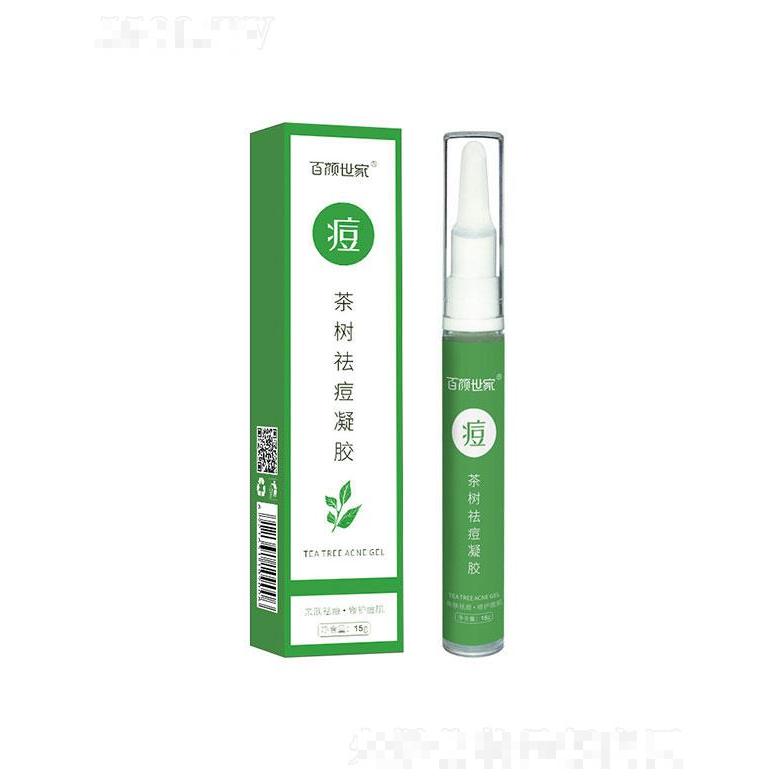 廣州市唐玳   百顏世家茶樹祛痘啫喱凝膠  舒緩修護(hù)   15g