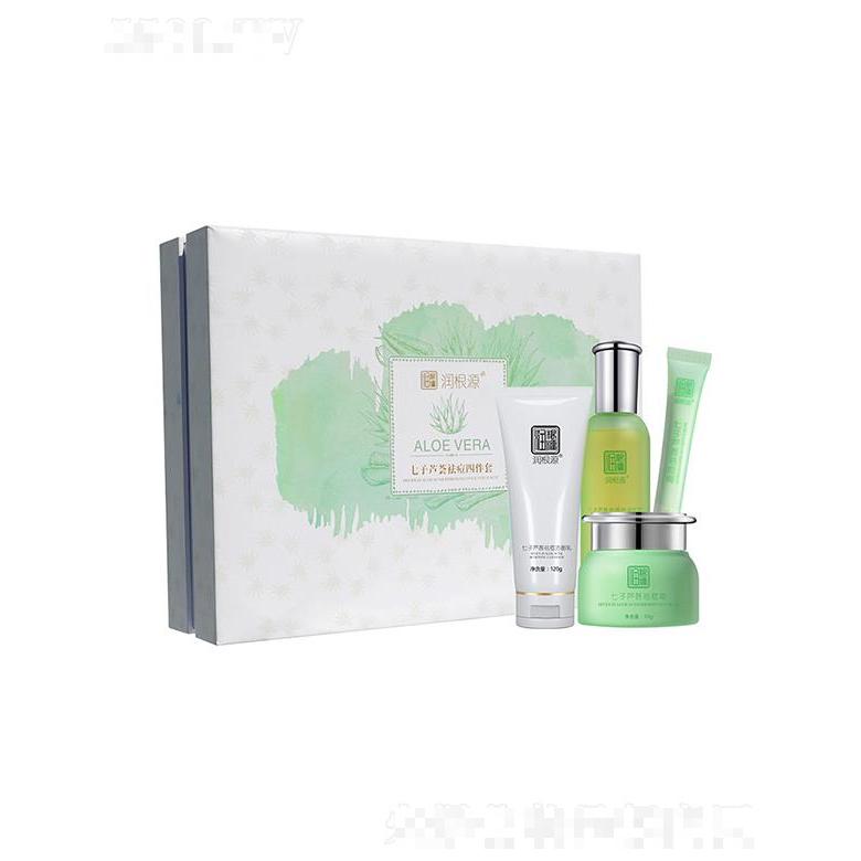 廣州藥妝   潤(rùn)根源七子蘆薈祛痘四件套   溫和祛痘