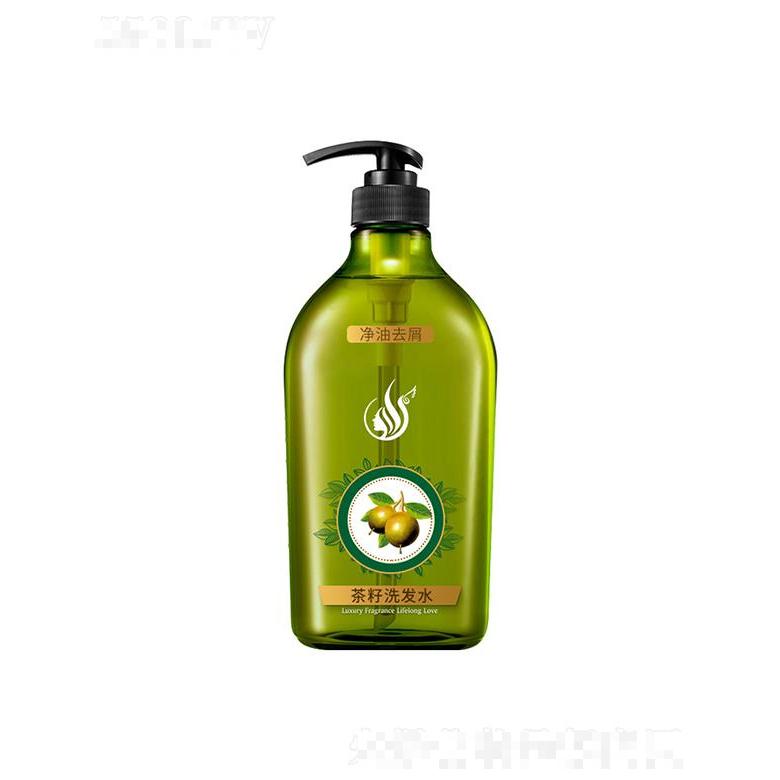 華儂清爽控油茶籽洗發(fā)露  柔順去屑  無(wú)硅油洗發(fā)水