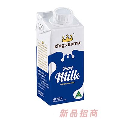 皇室澳瑪兒全脂純牛奶200ml