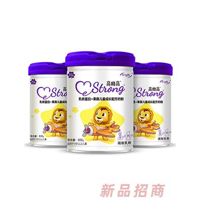 高呦高兒童成長(zhǎng)配方奶粉800g罐裝