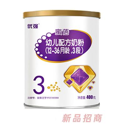 圣元優(yōu)強(qiáng)蜜蓓幼兒配方奶粉（12-36月齡，3段）400g