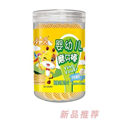 多嘉愛磨牙棒牛奶高鈣草莓味兒童餅干多口味全國招商90g裝