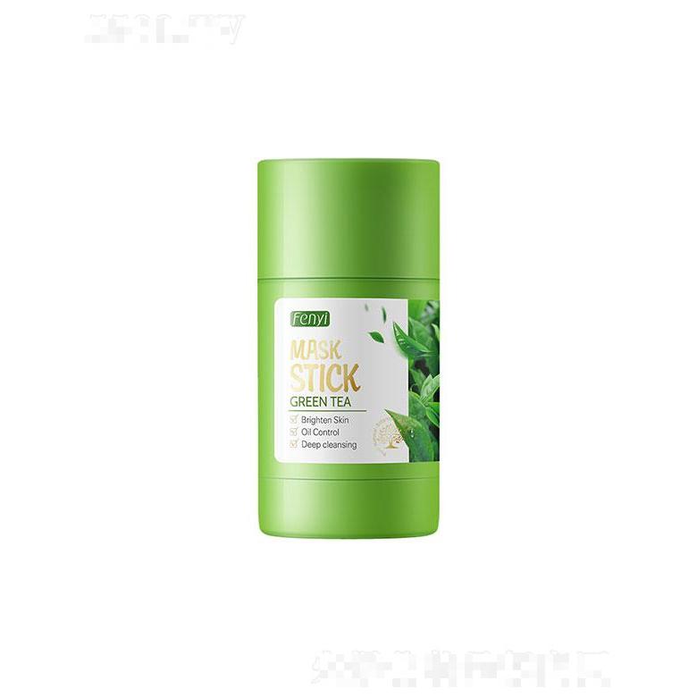 汕頭市威仕達  芬逸綠茶泥漿面膜固體棒  40g   免洗保濕補水