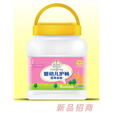 愛茵坊燕麥鈣鐵鋅淮山蓮子綠豆百合核桃加鈣護暢營養(yǎng)米粉桶裝