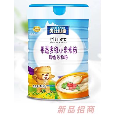 貝比世家果蔬多維小米米粉