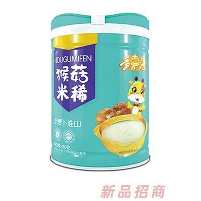 多嘉愛猴菇米稀胡蘿卜淮山鈣鐵鋅水果多維多口味米稀