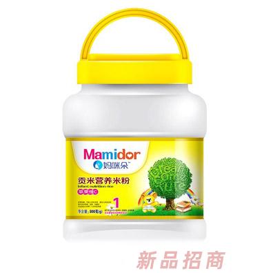 媽咪朵蘋果維C核桃蓮子胡蘿卜牛肉番茄強(qiáng)化鐵鋅鈣五谷雜糧貢米營養(yǎng)米粉