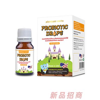小象米塔elephant mita LGG+羅伊氏乳桿菌M-16益生菌Bb-12益生菌DHA&Bb-12益生菌滴液瓶裝