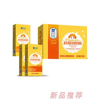 優(yōu)補(bǔ)康益生菌乳雙歧桿菌粉膳食纖維鈣鐵鋅粉150g原料來自臺(tái)灣品質(zhì)純凈