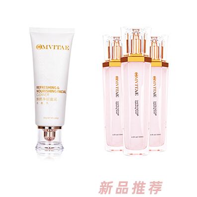 孕可美黃金恒顏系列 安全溫和面部護理套裝 專業(yè)孕產(chǎn)護膚用品招商