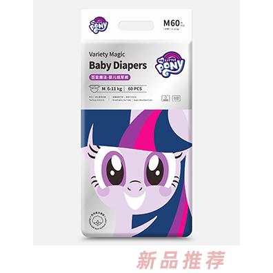小馬寶莉百變魔法嬰兒紙尿褲M60