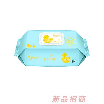 柔丫嬰兒濕巾輕柔貼膚深層凈化濕紙巾廠家招商代理