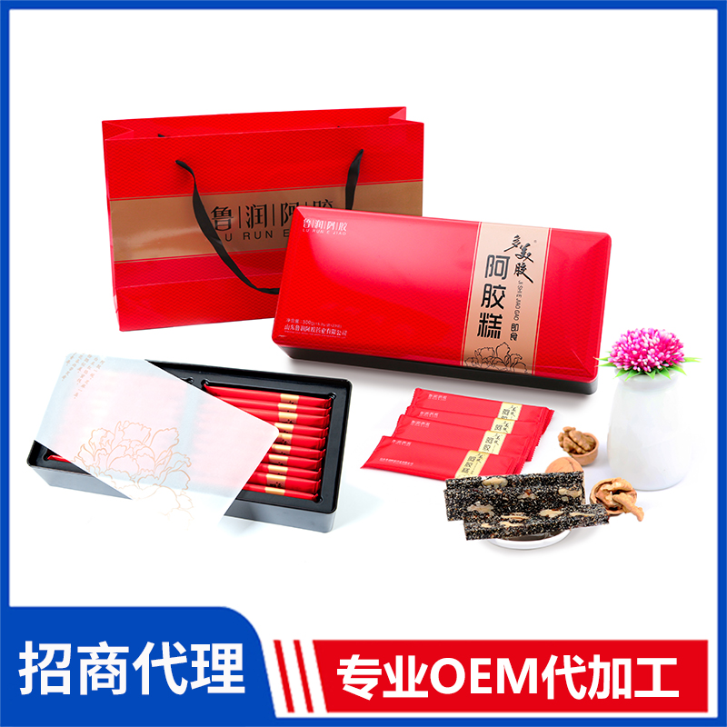 魯潤即食阿膠糕 OEM定制阿膠糕 廠家批發(fā)阿膠貨源