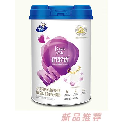 嚶嚶噯伉敏優(yōu)水蘇糖水解多肽營養(yǎng)米粉 聽裝