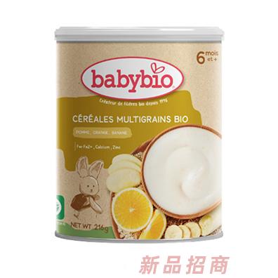 伴寶樂有機(jī)嬰幼兒混合水果藜麥多谷米粉