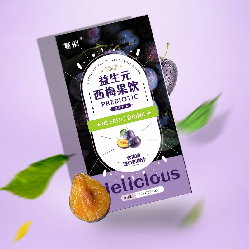 西梅酵素飲益生元膳食纖維植物發(fā)酵濃縮西梅飲西梅汁oem代工