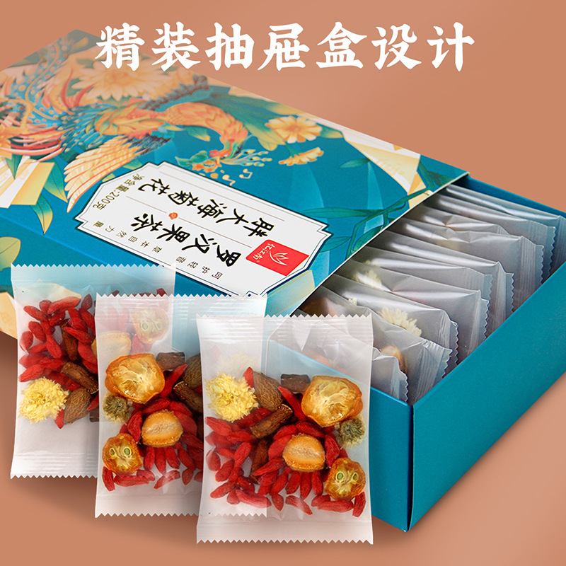 憶江南胖大海羅漢果慢性咽清潤(rùn)茶oem代工