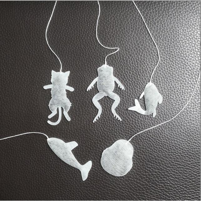 小貓青蛙小魚造型袋泡茶OEM貼牌代工