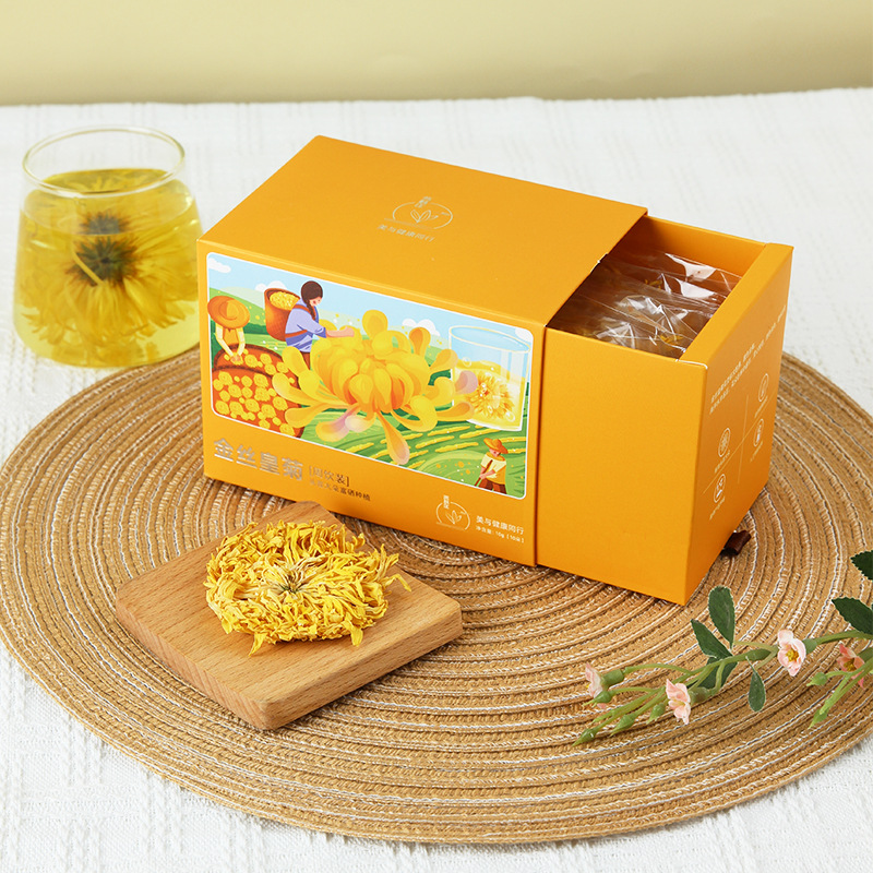 金絲皇菊菊花茶禮盒裝OEM代加工