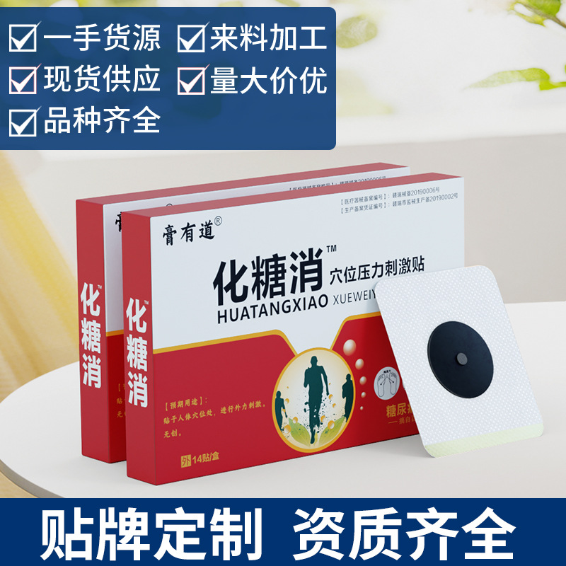 膏有道化糖消壓力刺激貼OEM代加工