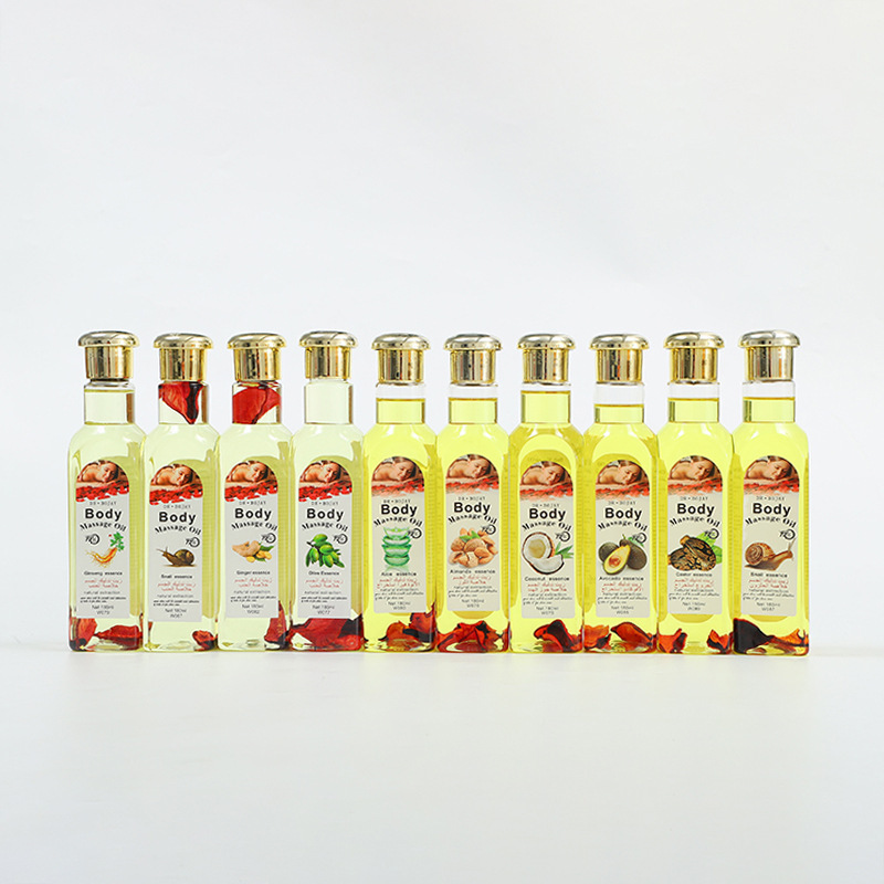 跨境直供180ml艾葉身體精油Moxa leaf essential oil滋潤溫和護理OEM代加工