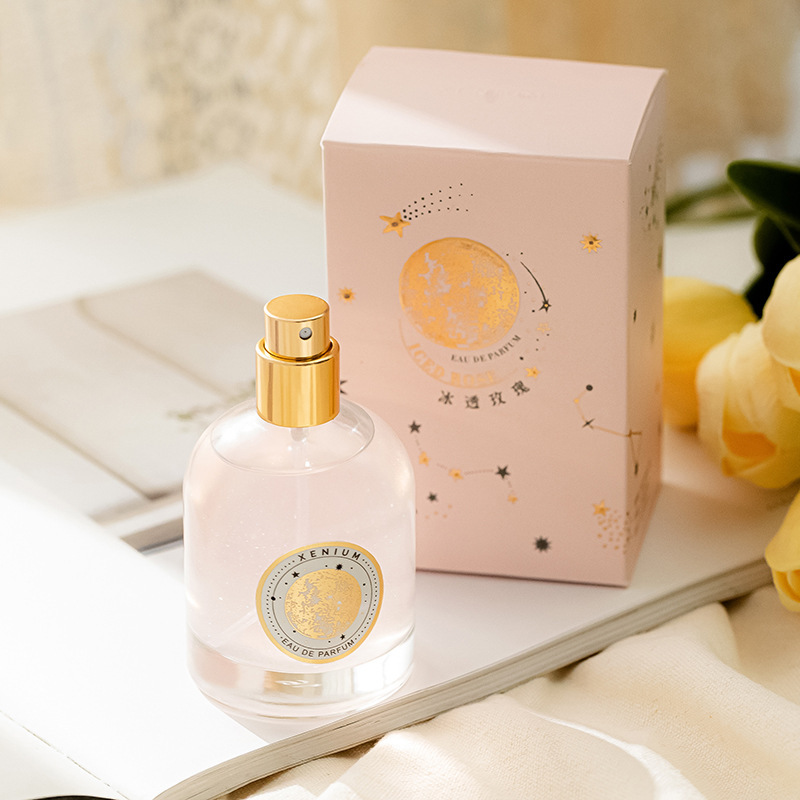 爆款推薦炫彩流沙女士香水白月光玫瑰清新持久大眾淡香水越南批發(fā)OEM代加工