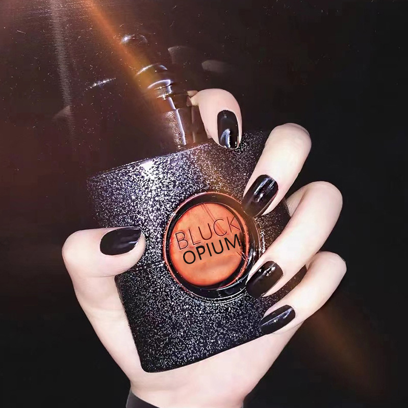 抖音快手爆款黑鴉片女士香水持久淡香黑咖啡學(xué)生平價(jià)香水批發(fā)50mlOEM代加工