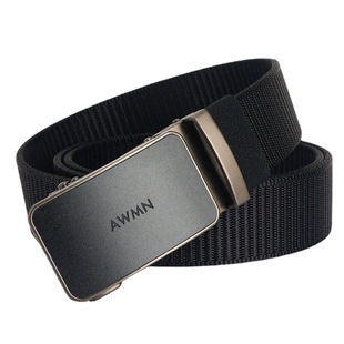 2021新款自動(dòng)扣尼龍休閑男士腰帶 時(shí)尚青年皮帶oem代加工