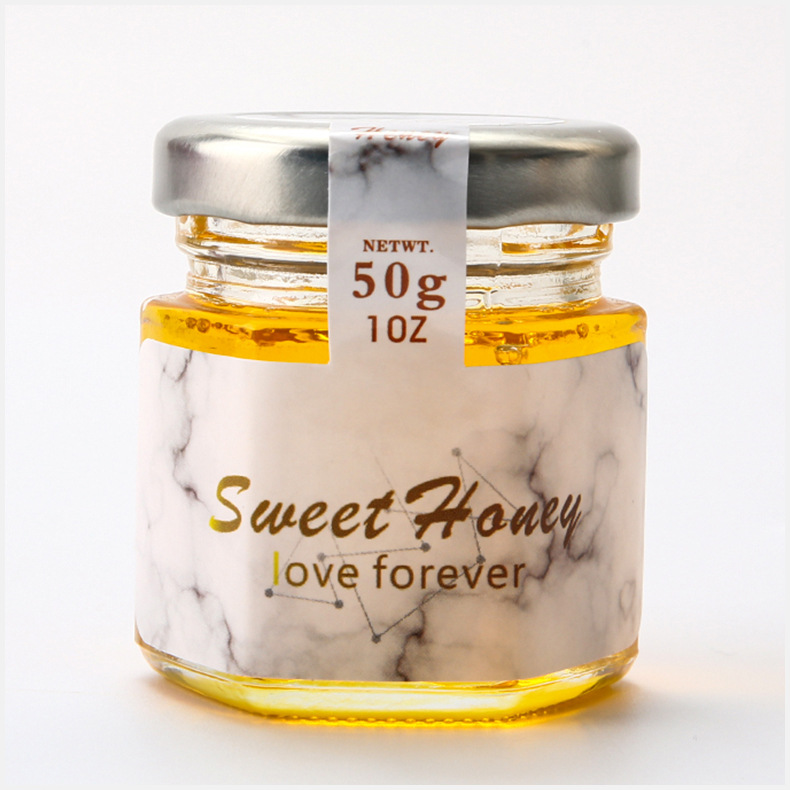 婚慶蜂蜜創(chuàng)意伴手禮蜂蜜50gOEM代加工