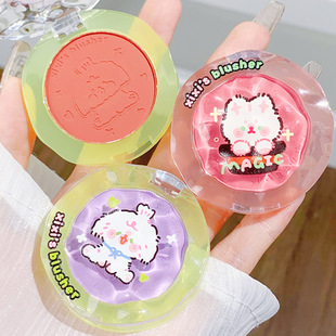 xixi玩偶崽崽氛圍腮紅提亮修容氣色粉質(zhì)細膩自然修飾oem代加工