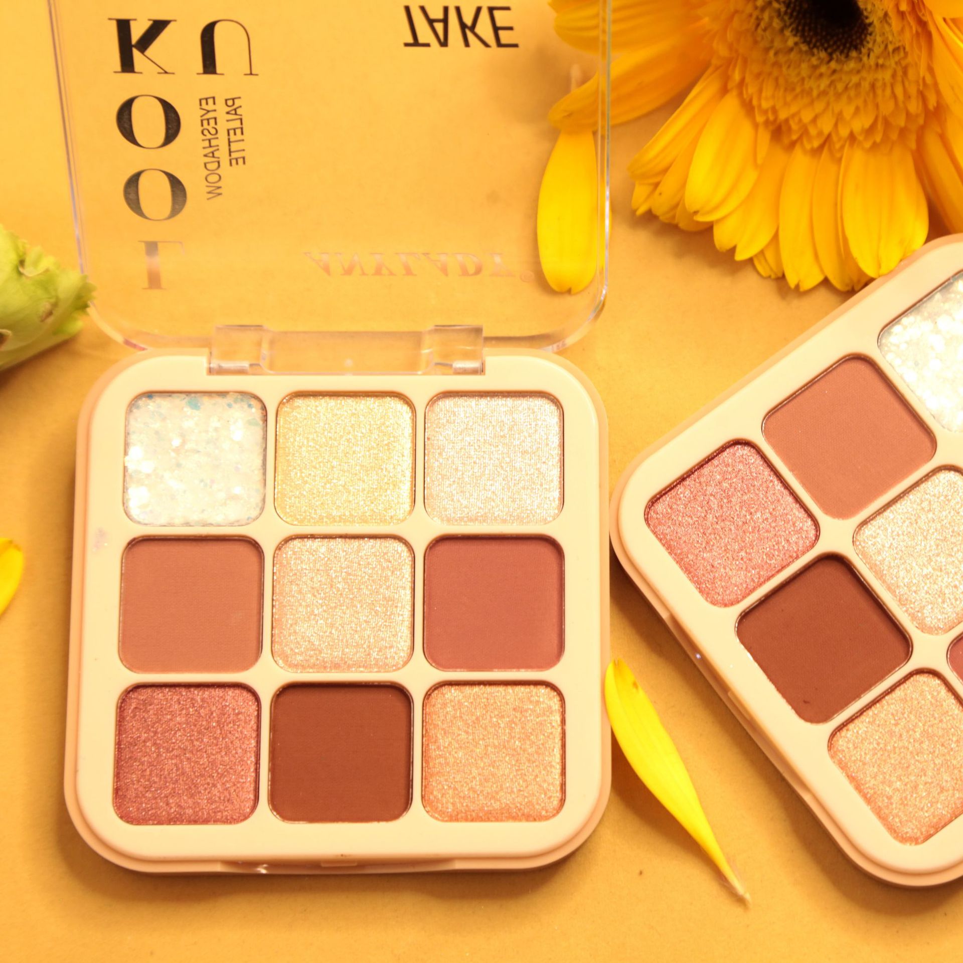 anylady高質(zhì)量diy九色爆款眼影盤啞光珠光批發(fā)平價(jià)眼影OEM代加工