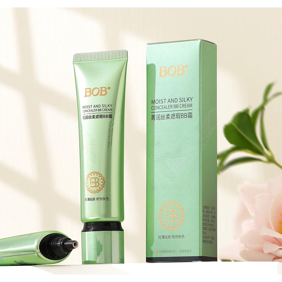 菁潤(rùn)絲柔遮瑕BB霜服帖遮瑕持久遮瑕膏提亮膚色隔離bb霜女學(xué)生平價(jià)oem代加工
