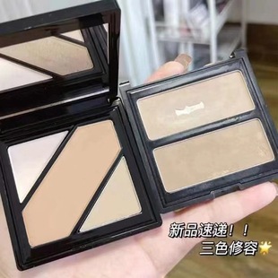 卡佩爾立體塑顏修容盤(pán)雙色三色陰影鼻影修飾側(cè)影提亮高光修容一體oem代加工