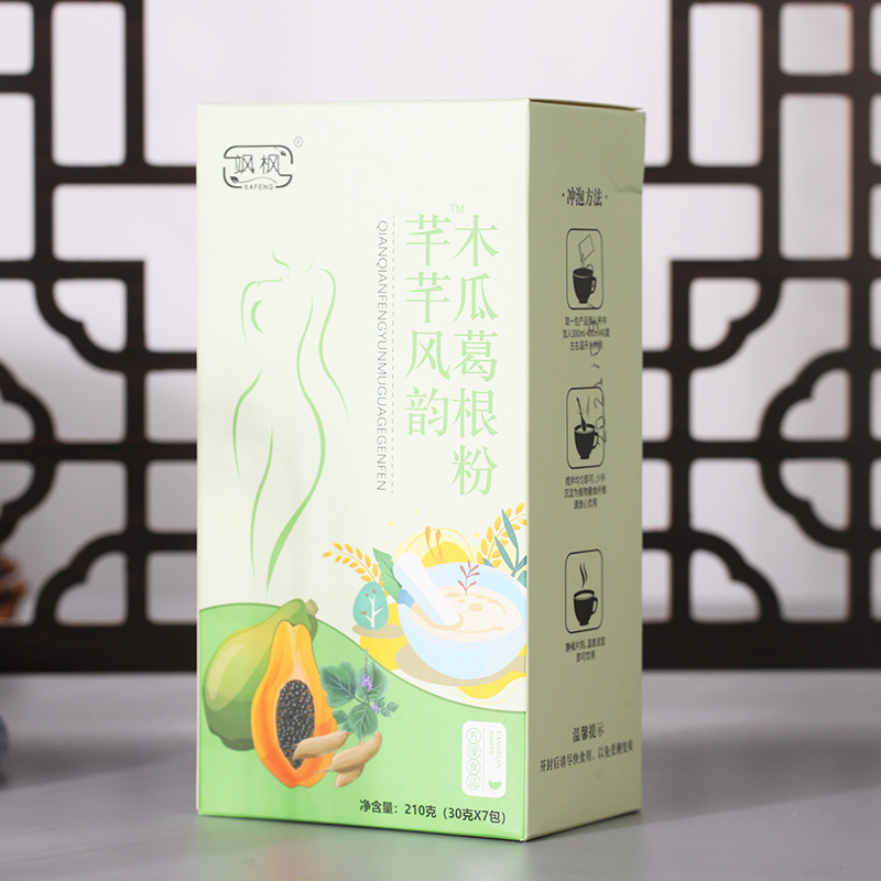 颯楓芊芊風韻木瓜葛根粉oem代加工